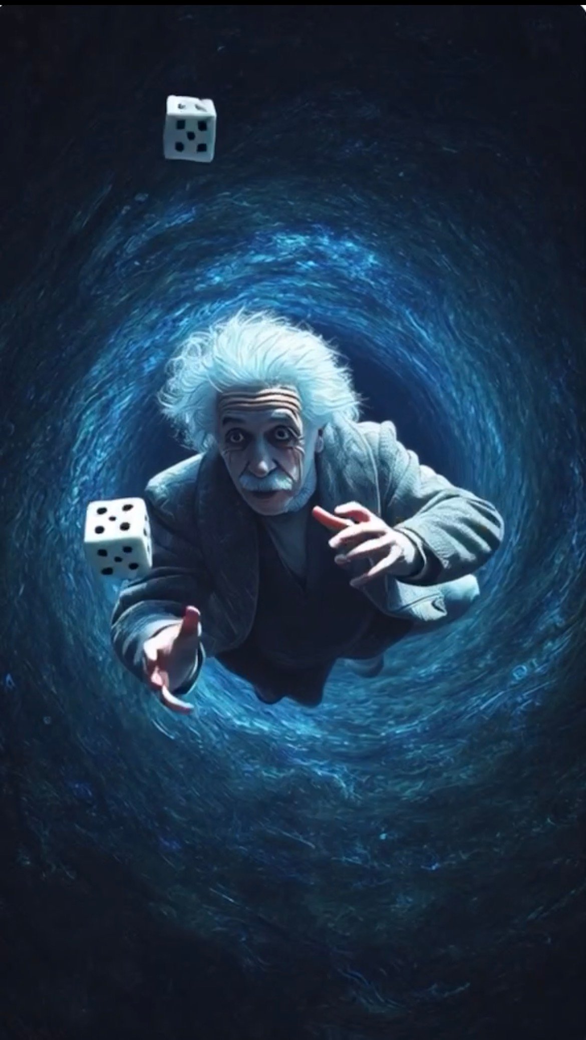 God does not play dices